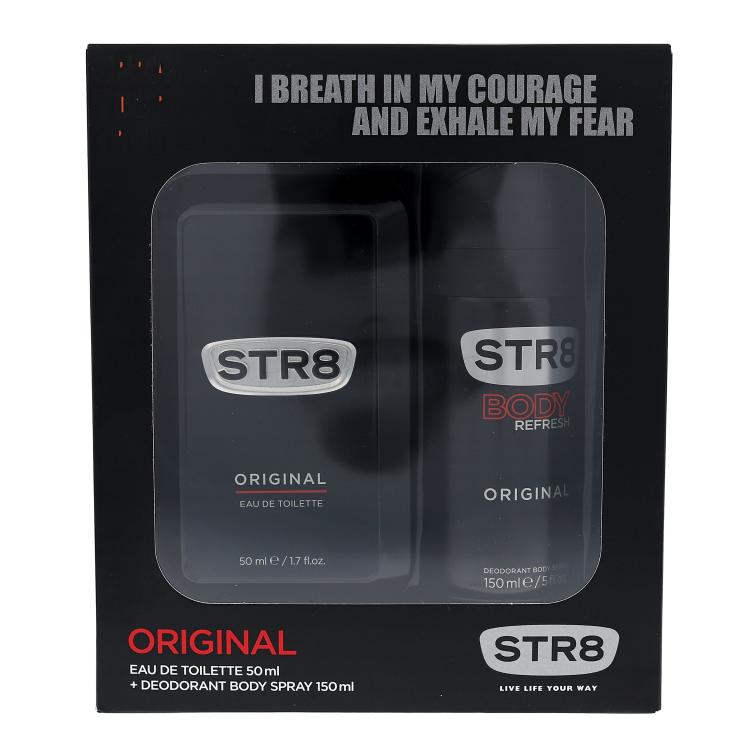 STR8 Original Darilni set toaletna voda 50 ml + deodorant v sticku 150 ml