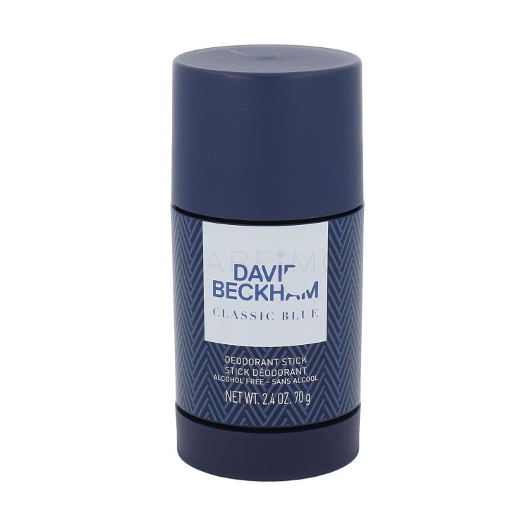 David Beckham Classic Blue Deodorant za moške 75 ml