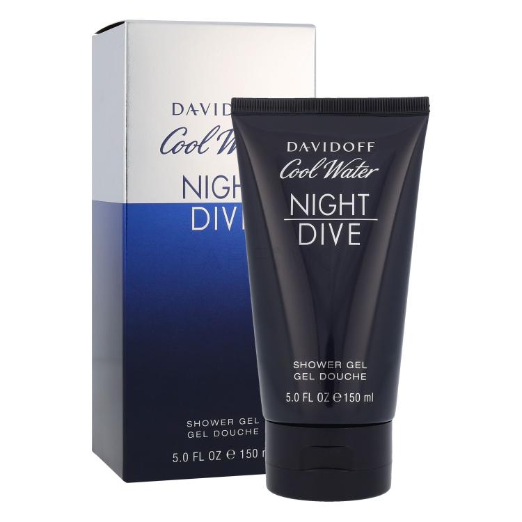 Davidoff Cool Water Night Dive Gel za prhanje za moške 150 ml