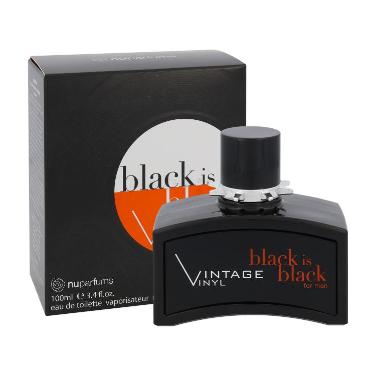 Nuparfums Black is Black Vintage Vinyl Toaletna voda za moške 100 ml